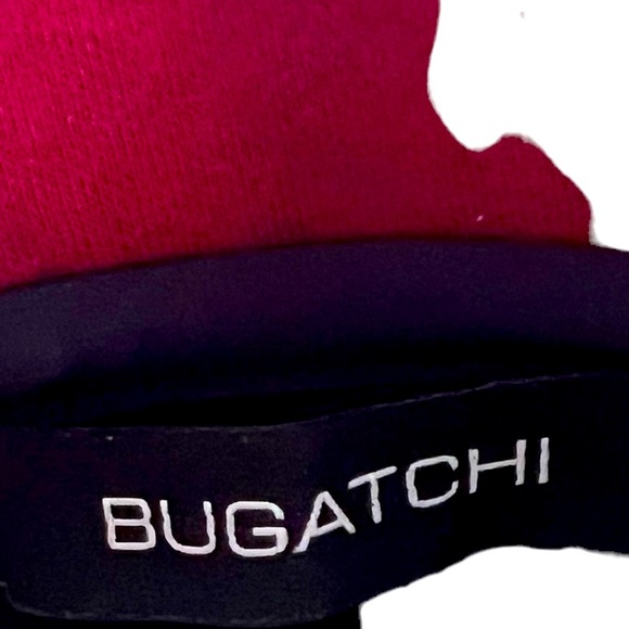 Bugatchi mens cotton quarter zip in size medium soft bodyvand quilted accent - Picture 4 of 6